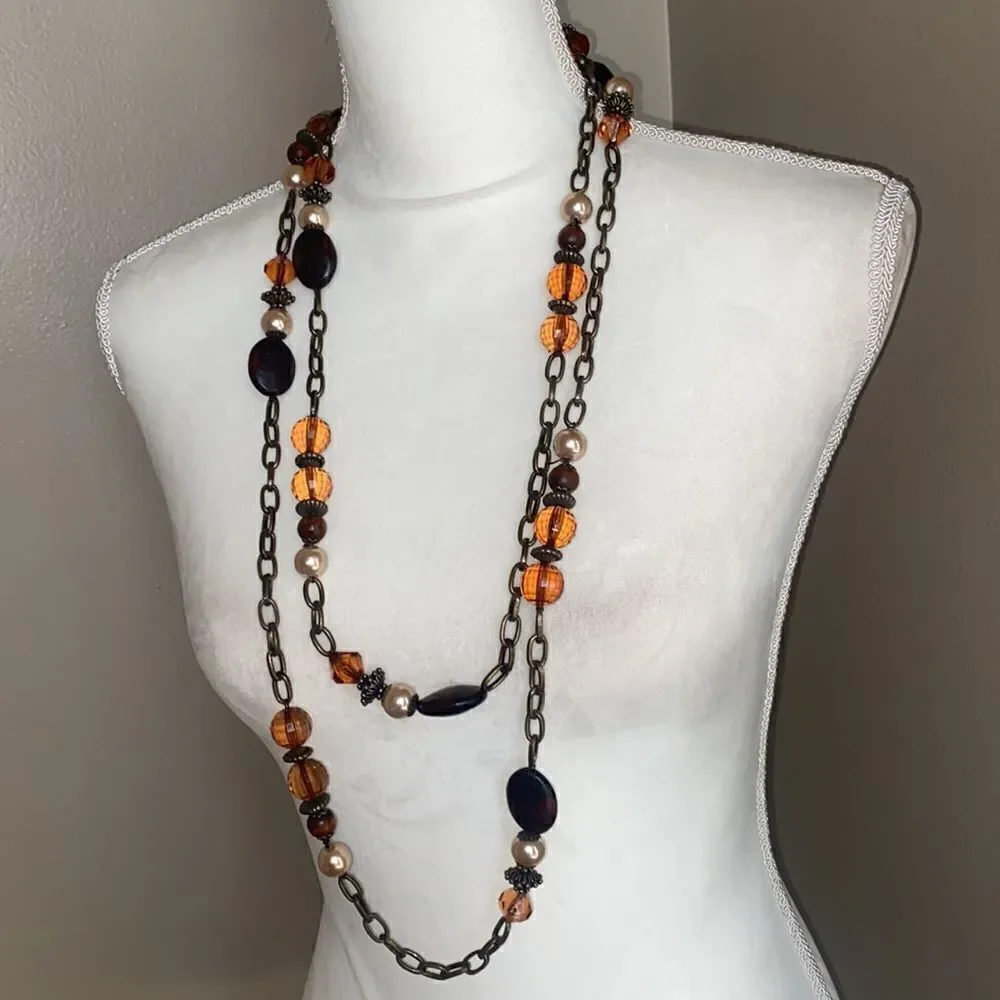 Bohemian Beaded Necklace!